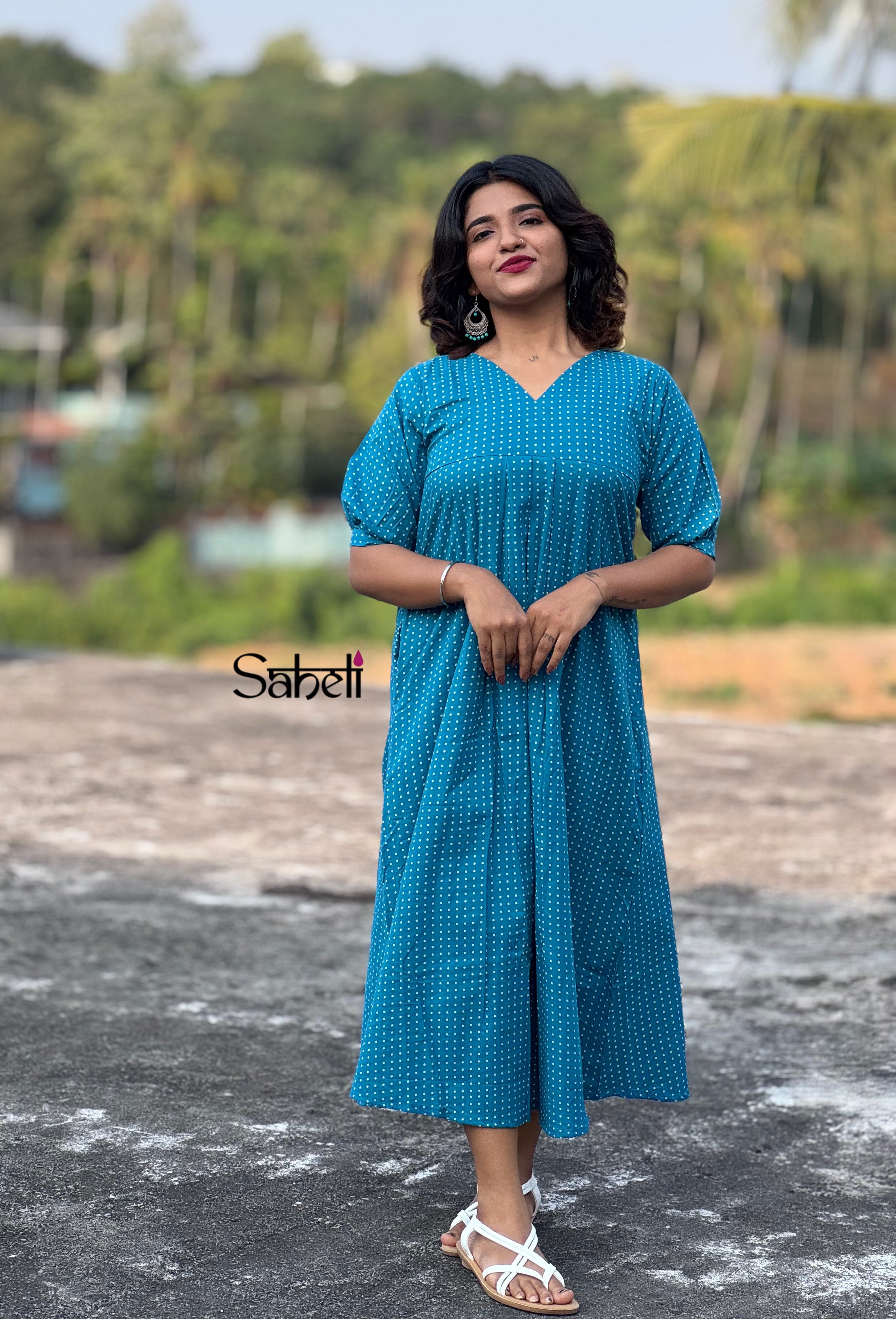 Dress (Code - 158 SK)