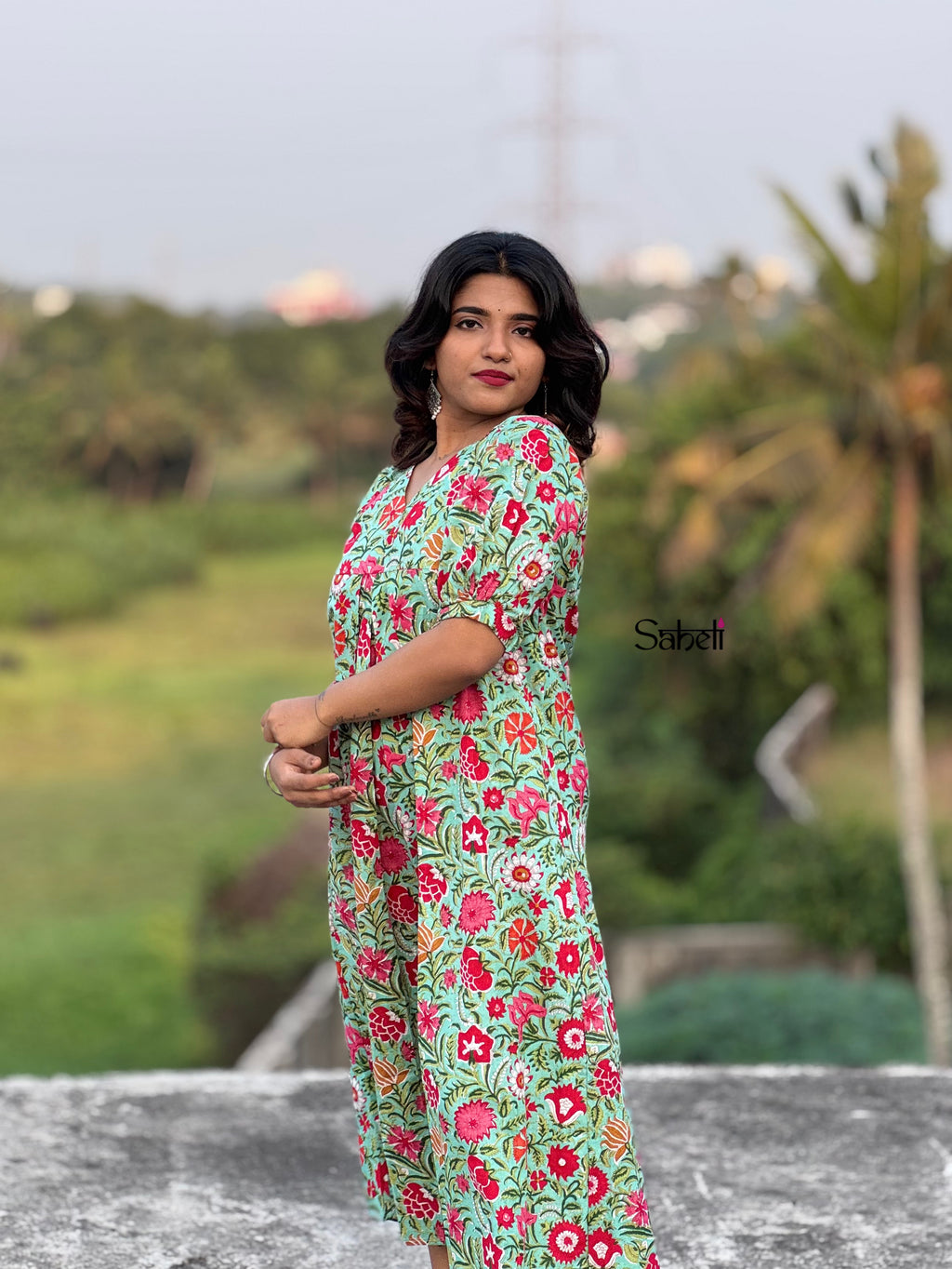 Dress (Code - 159 SK)