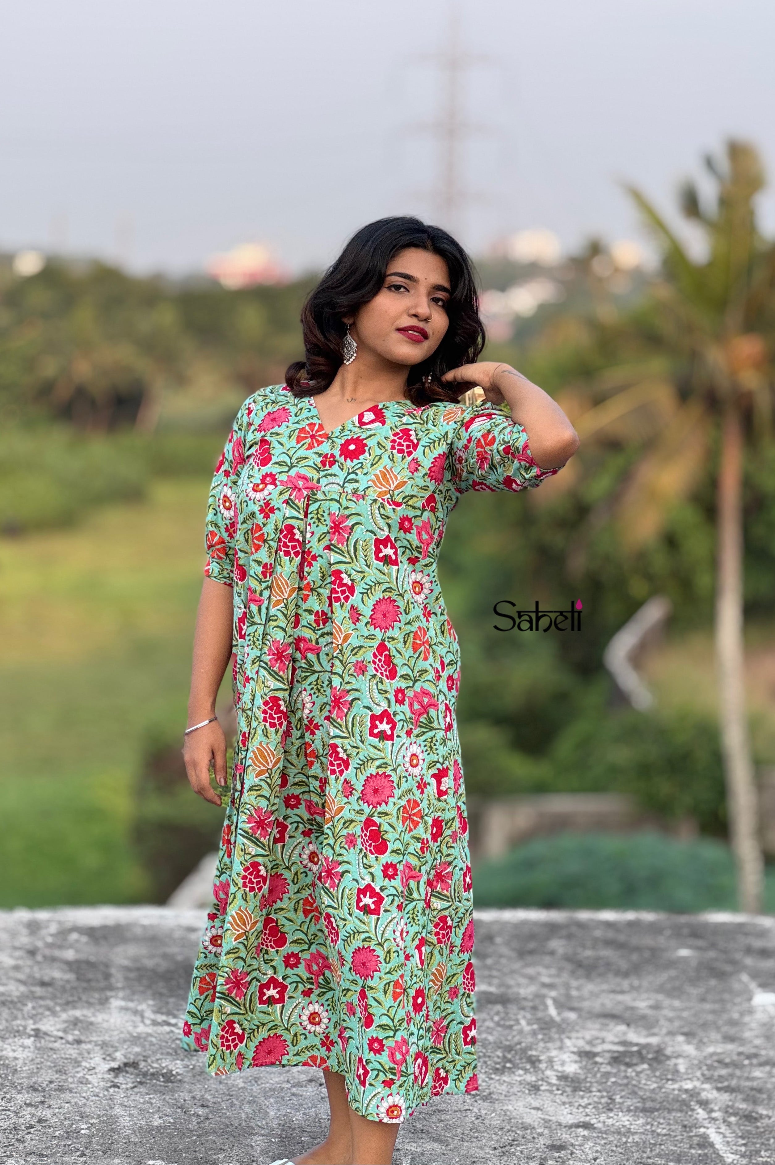 Dress (Code - 159 SK)