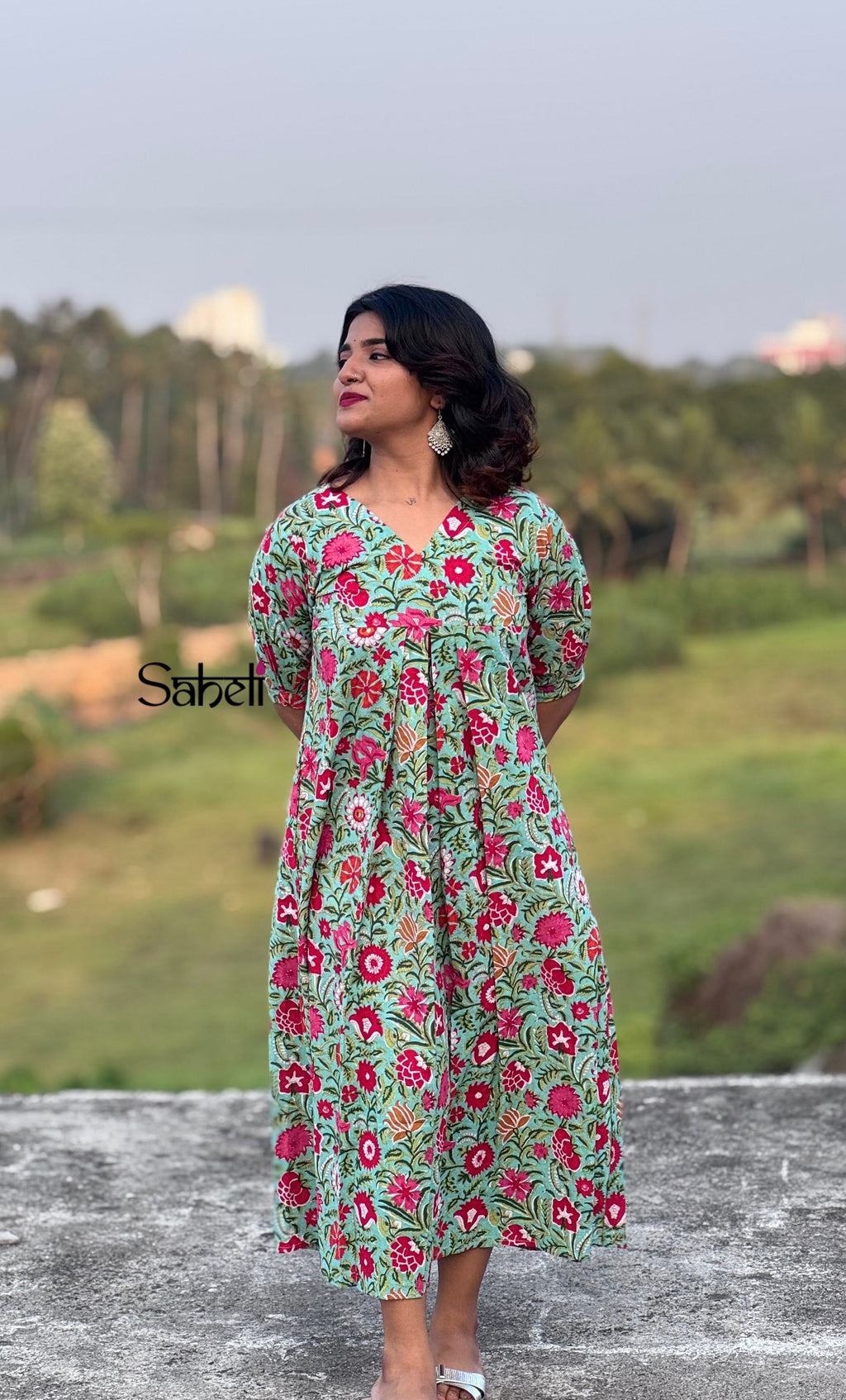 Dress (Code - 159 SK)