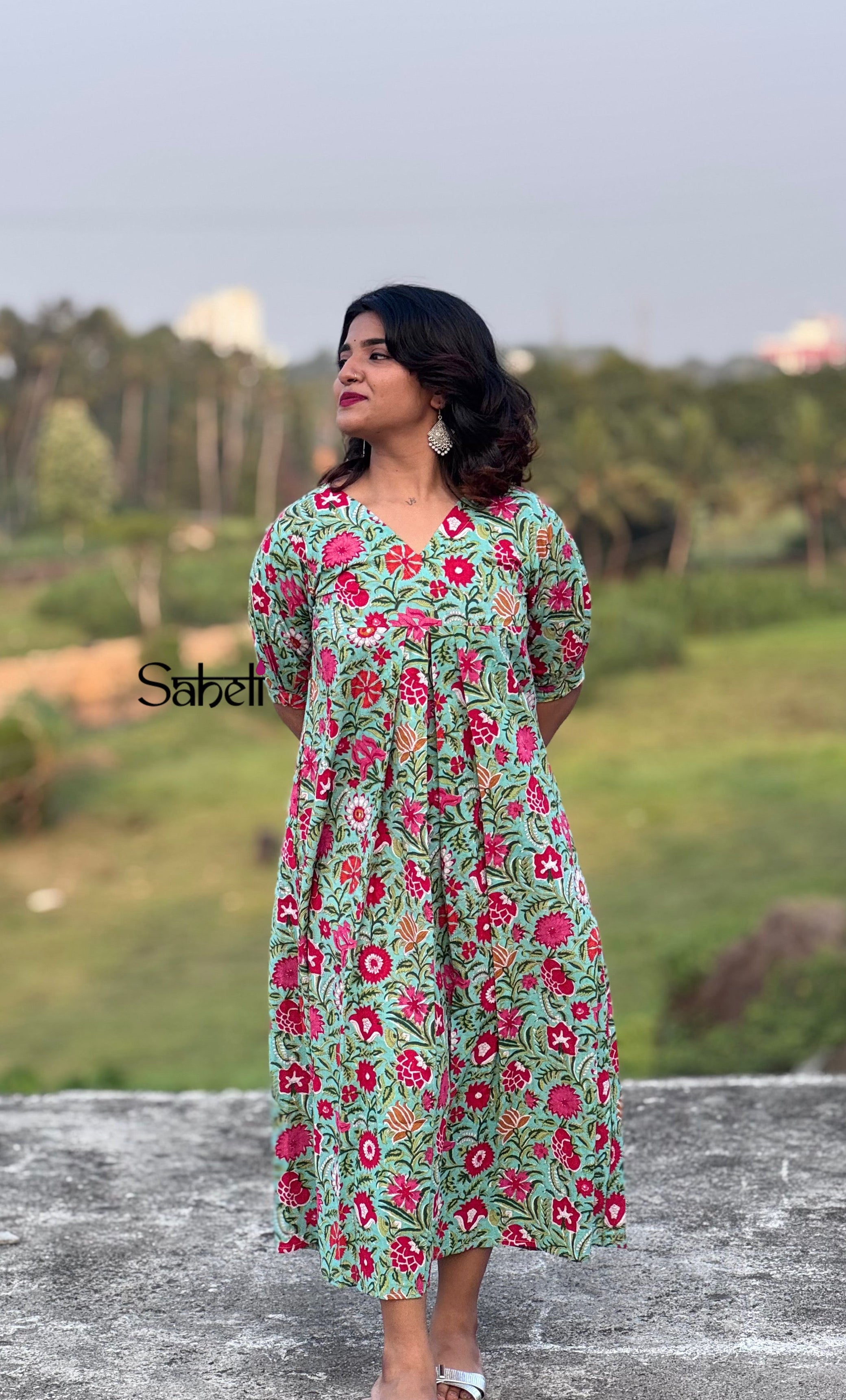 Dress (Code - 159 SK)