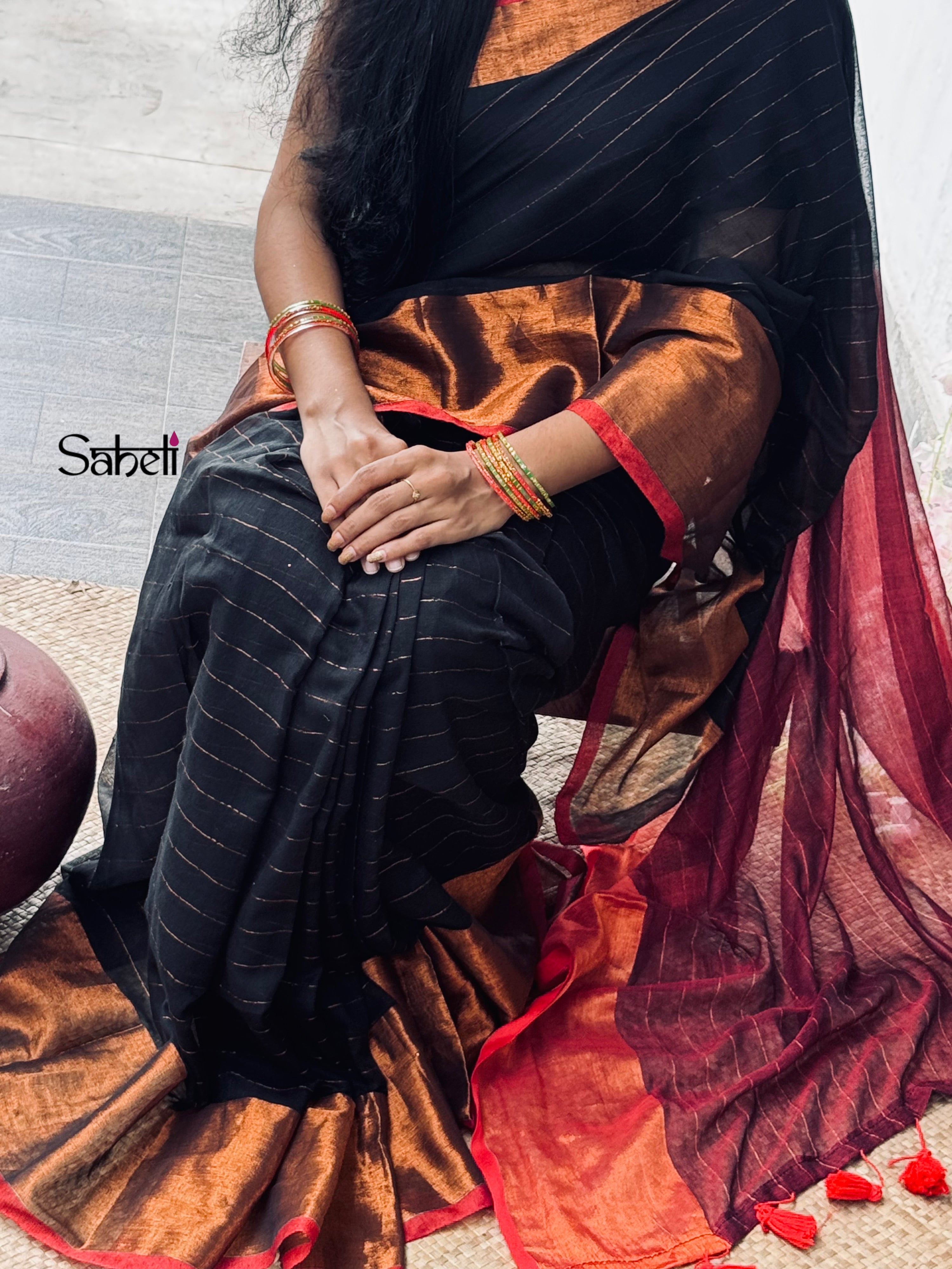 Cotton Saree (cSH02)