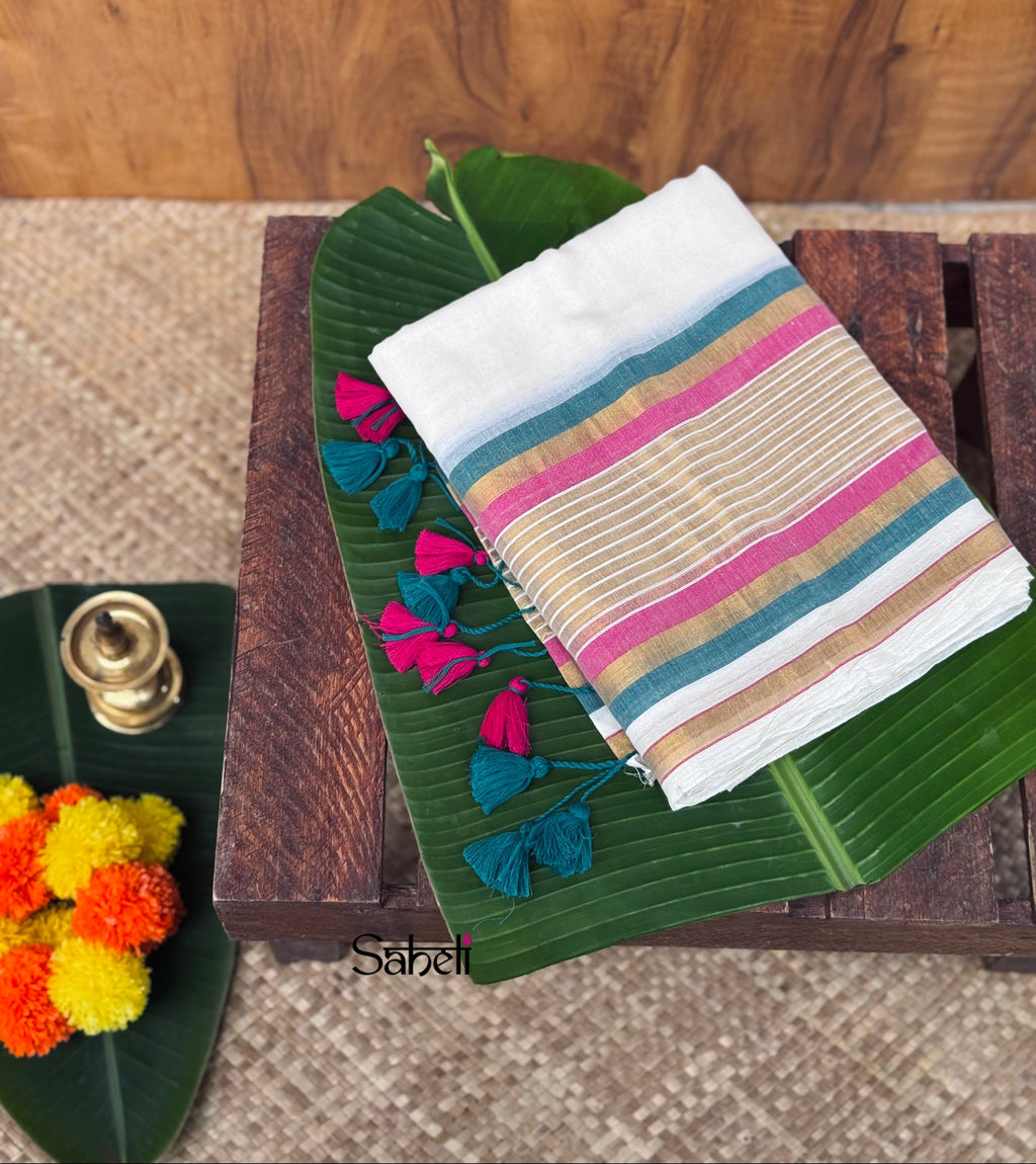 Cotton Saree (Code - cSH04)