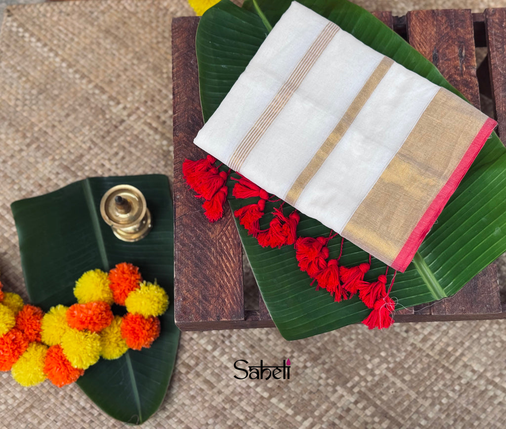 Cotton Saree (Code - cSH07)