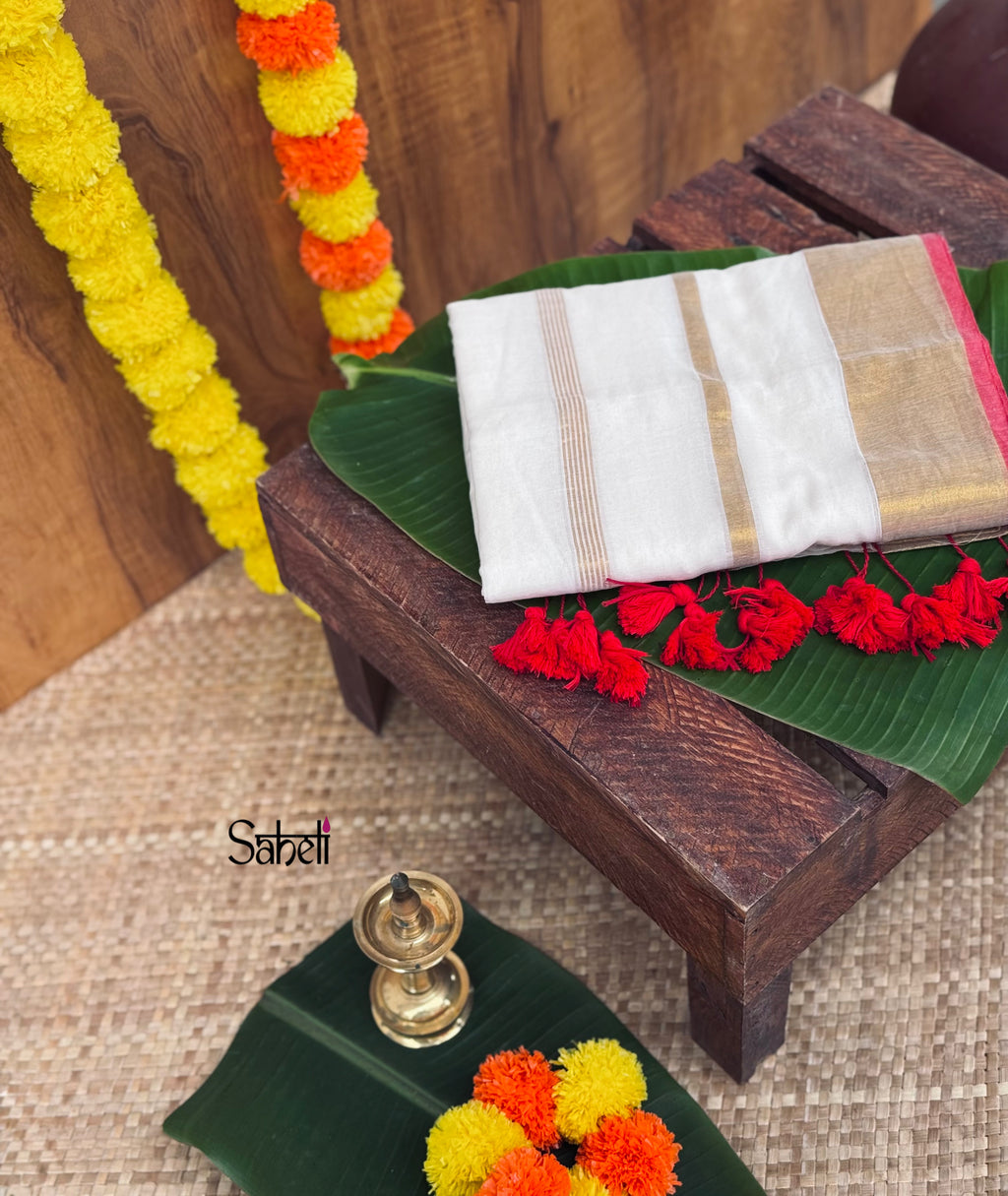 Cotton Saree (Code - cSH07)