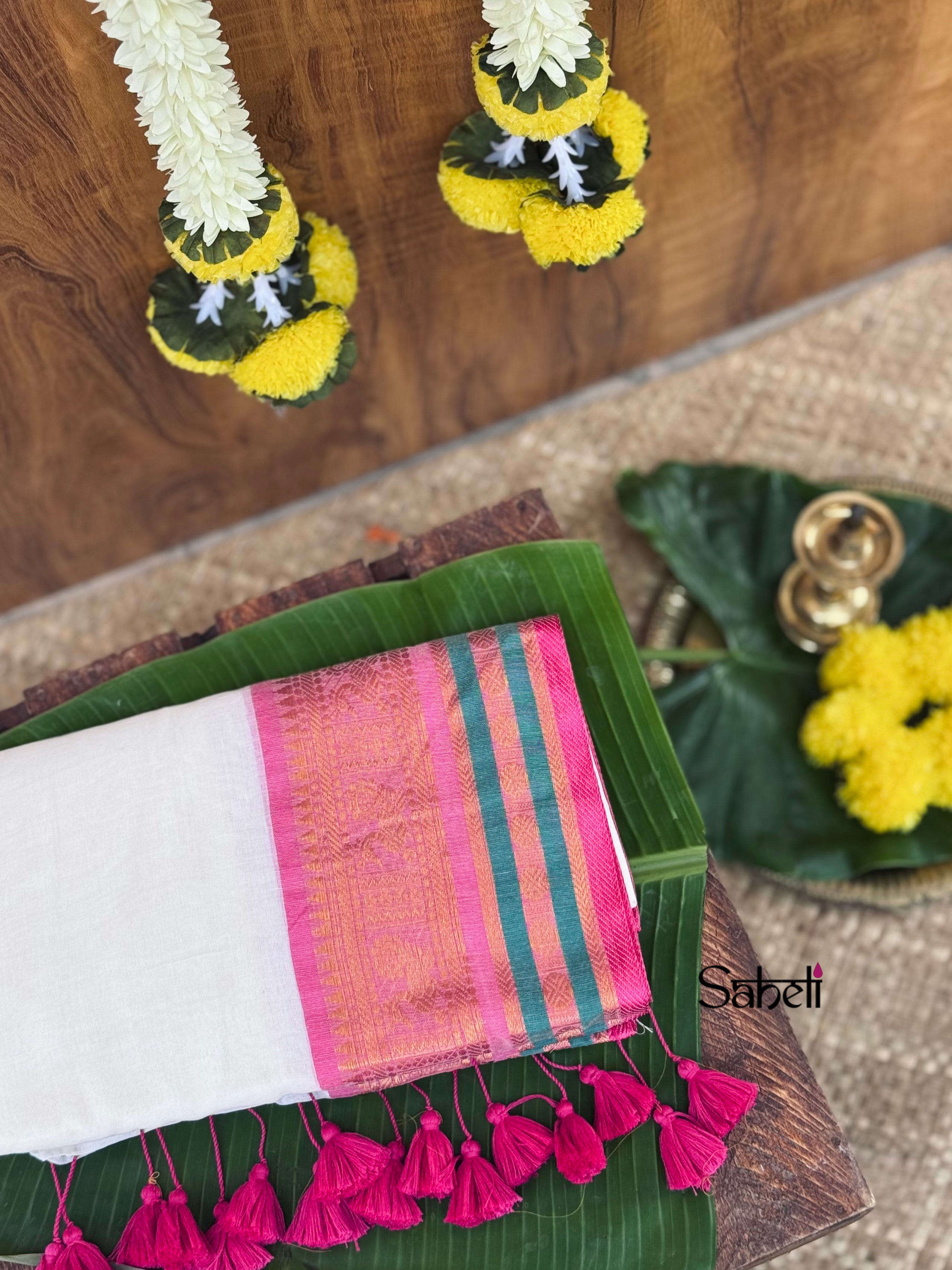 Cotton Saree (Code - cSH08)