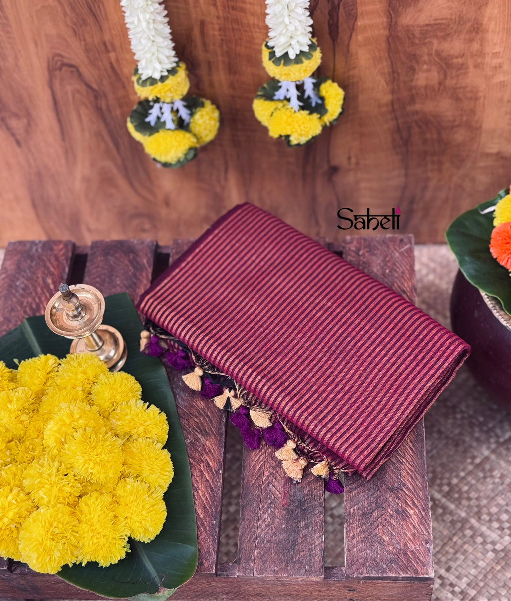 Cotton Saree ( Code - cSH17)