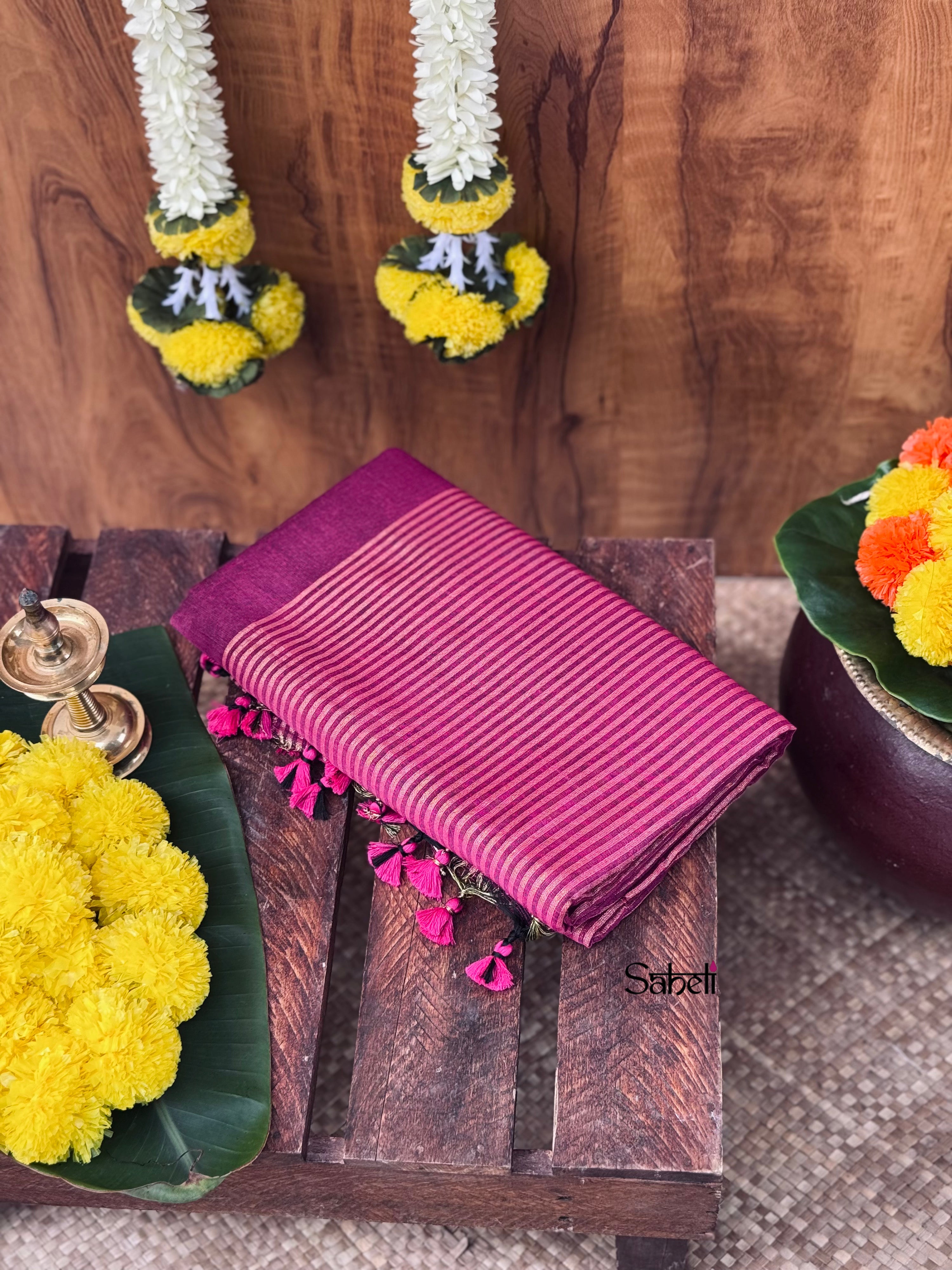 Cotton Saree ( Code - cSH19)