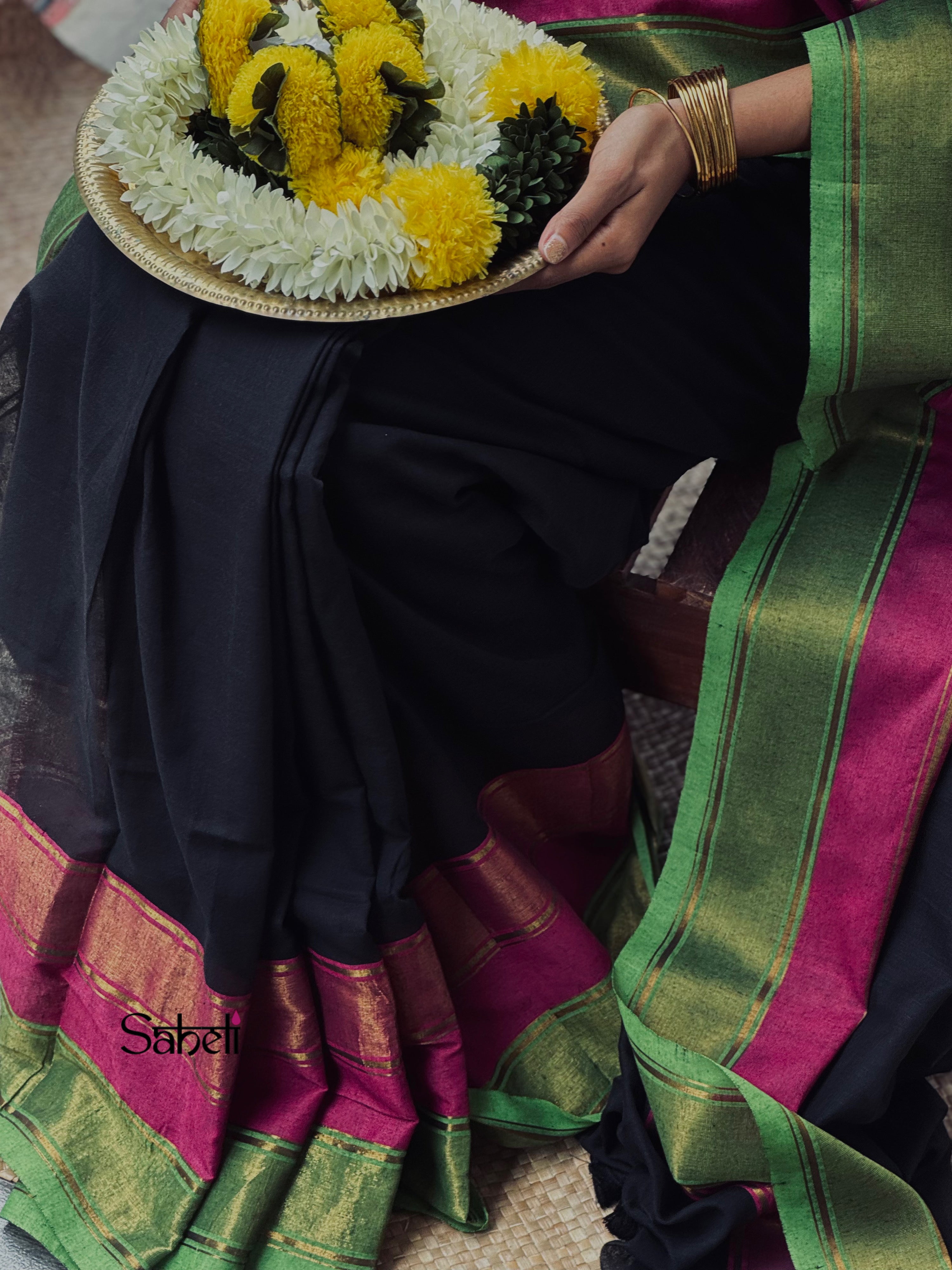 Cotton Saree (Code - cSH11)