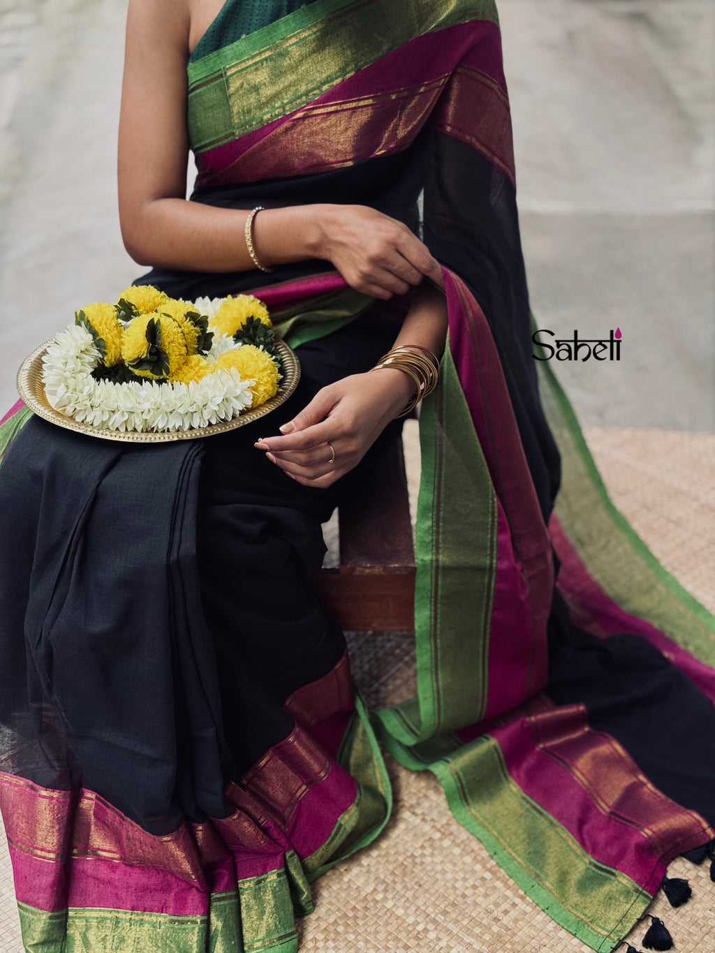 Cotton Saree (Code - cSH11)