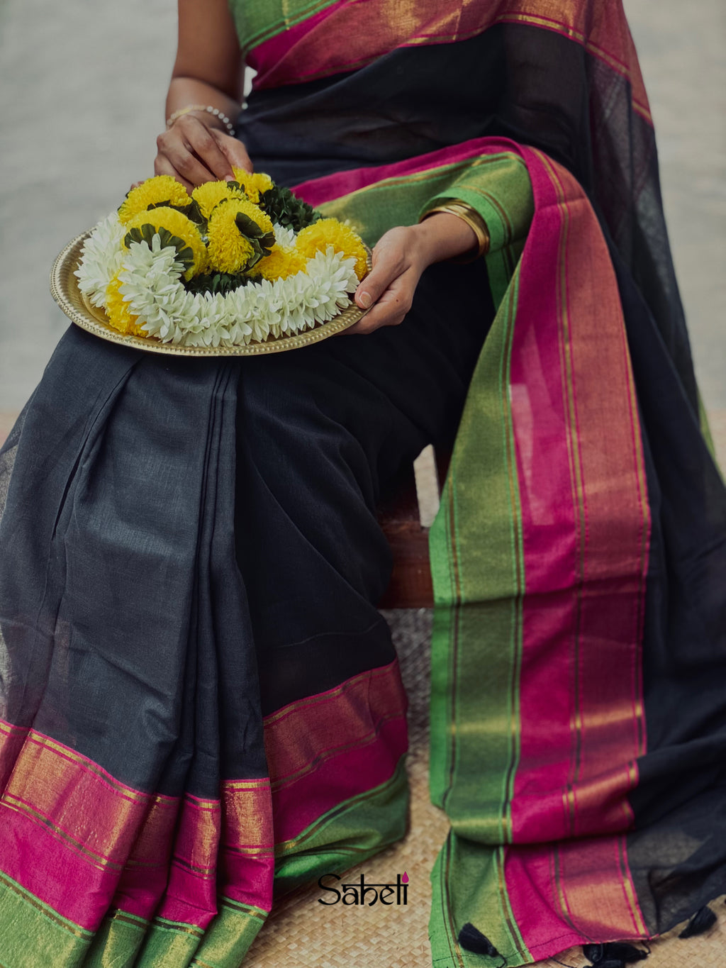 Cotton Saree (Code - cSH11)