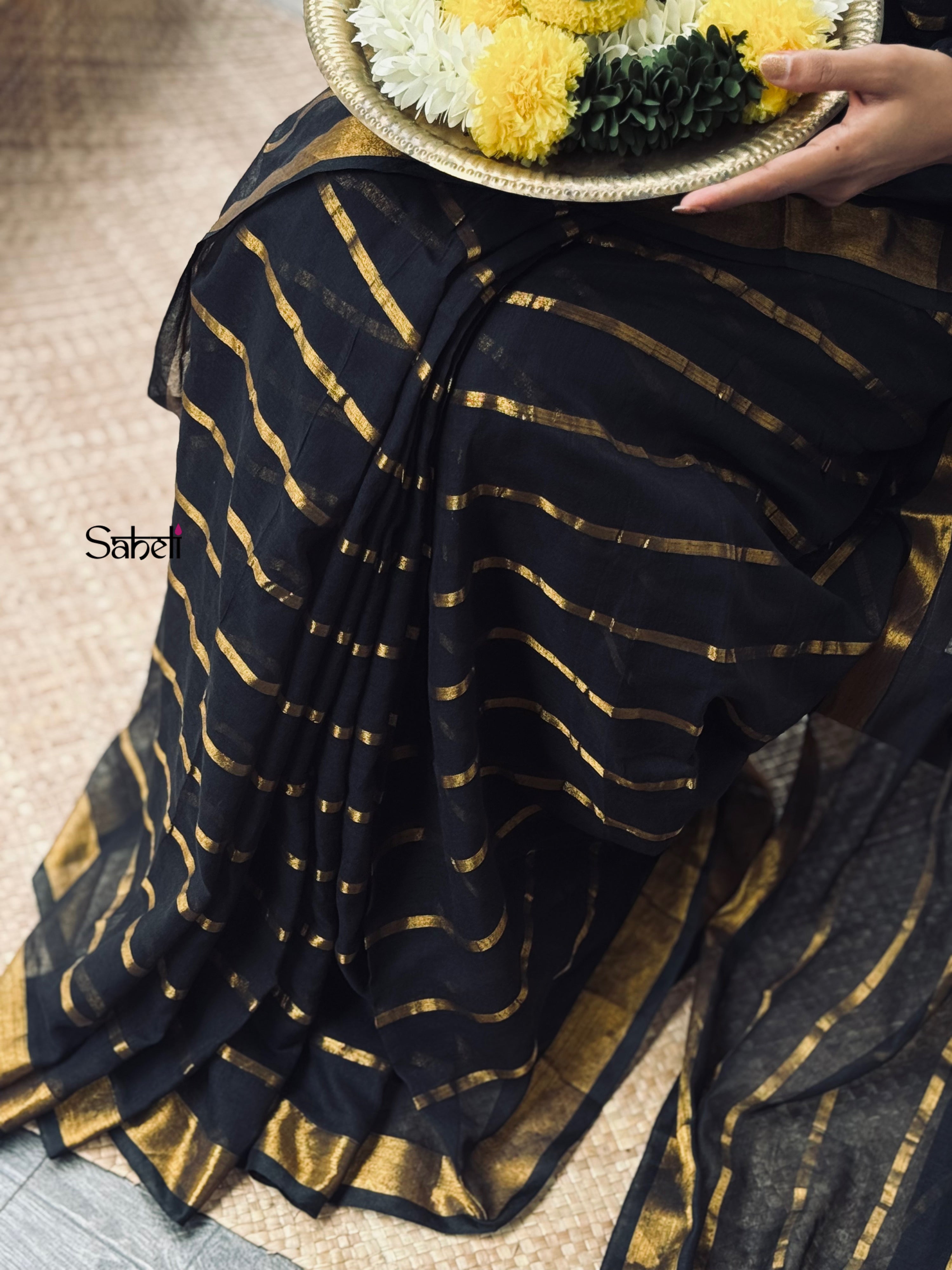 Cotton Saree (Code - cSH13)