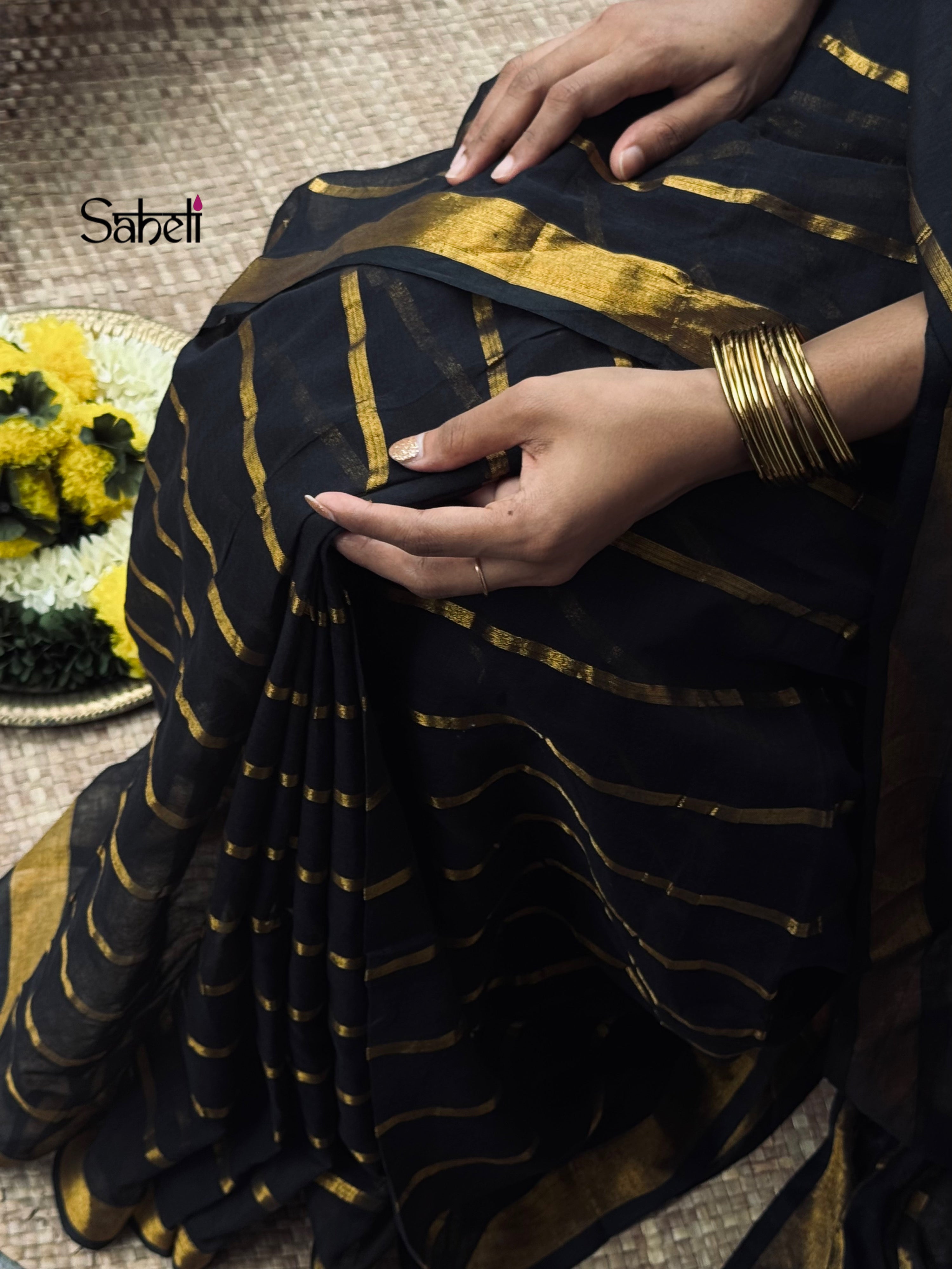 Cotton Saree (Code - cSH13)