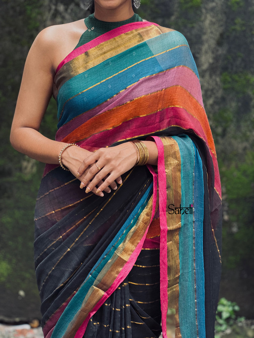 Cotton Saree (Code - cSH12)
