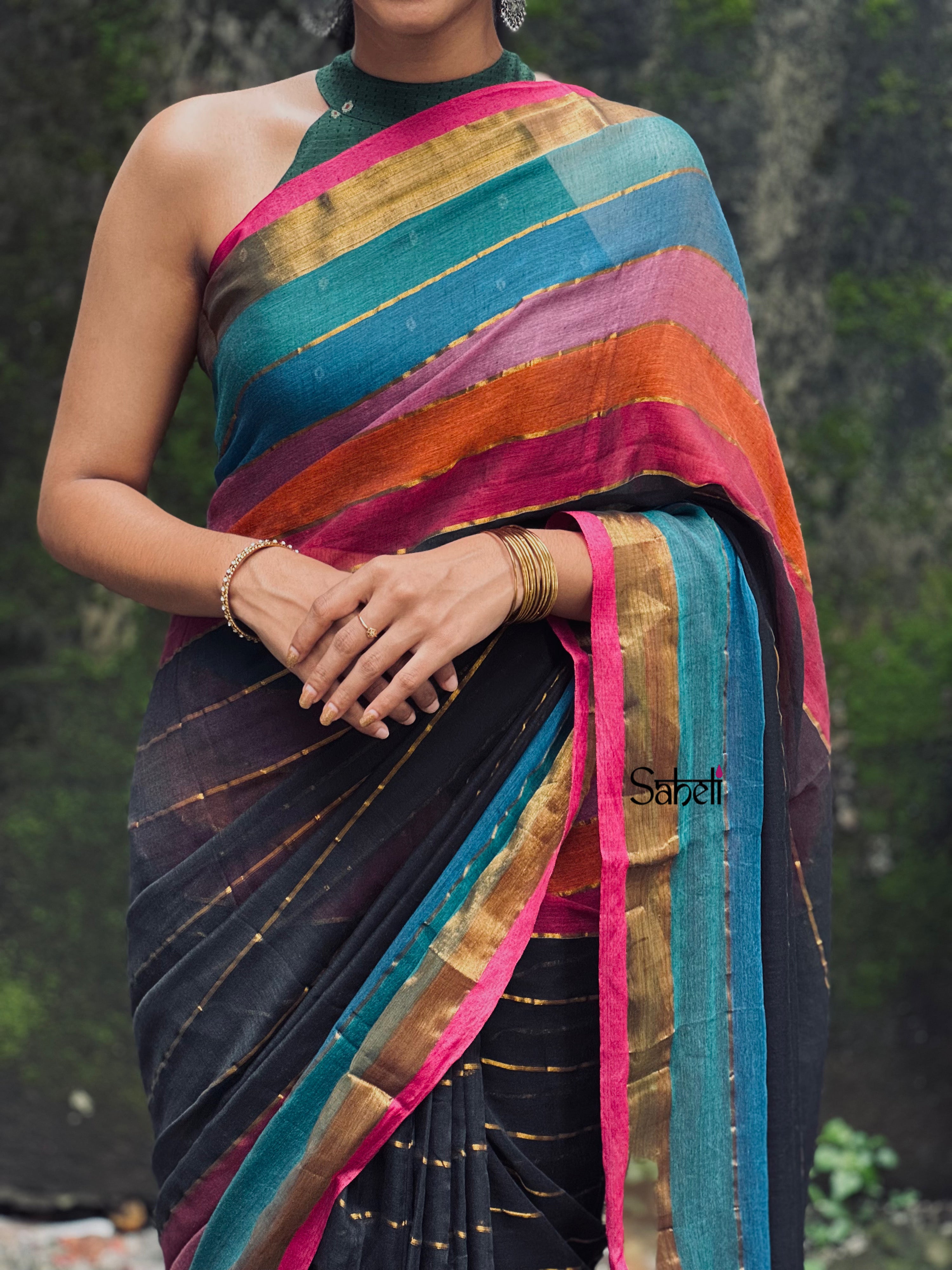 Cotton Saree (Code - cSH12)