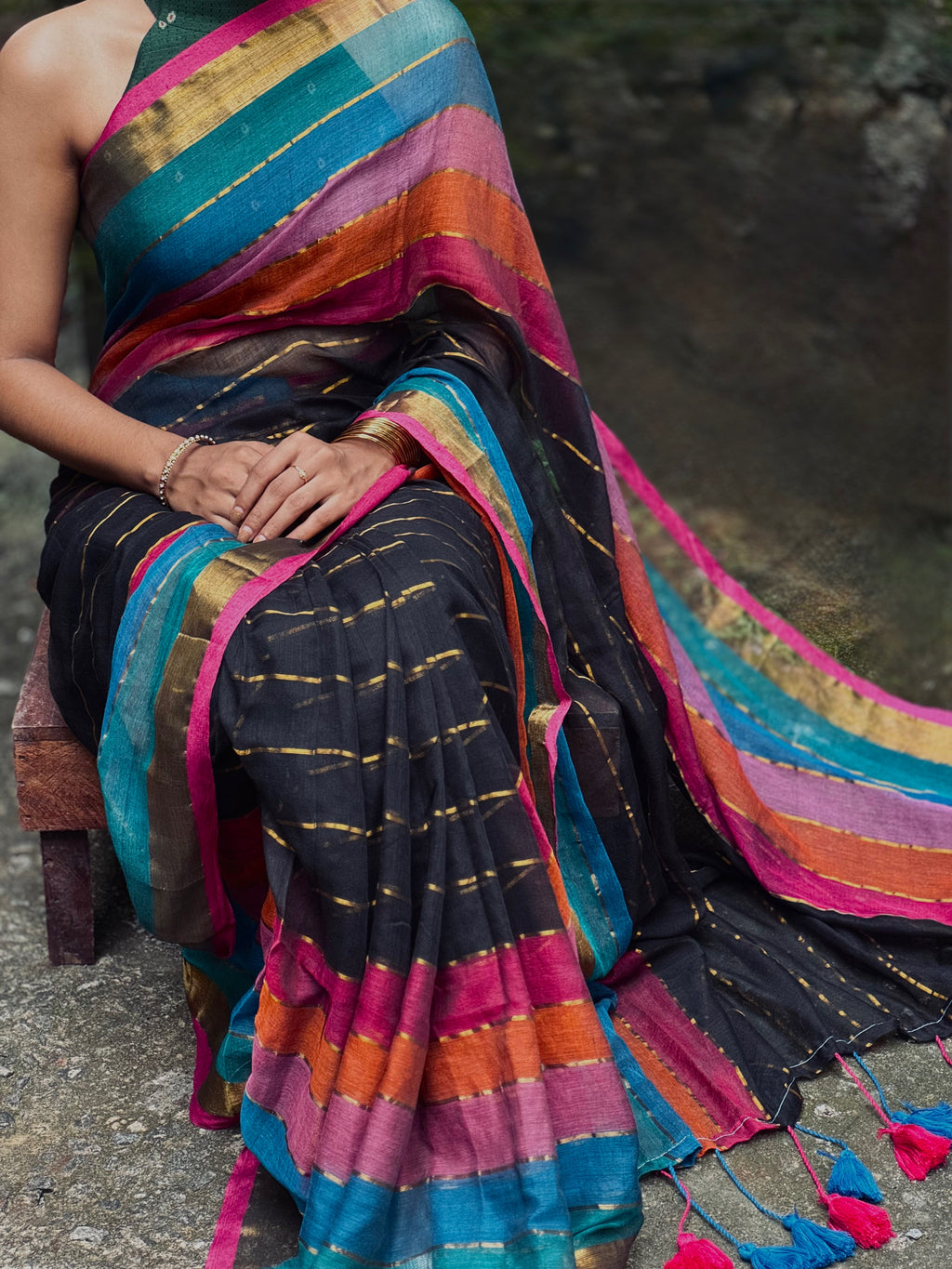 Cotton Saree (Code - cSH12)