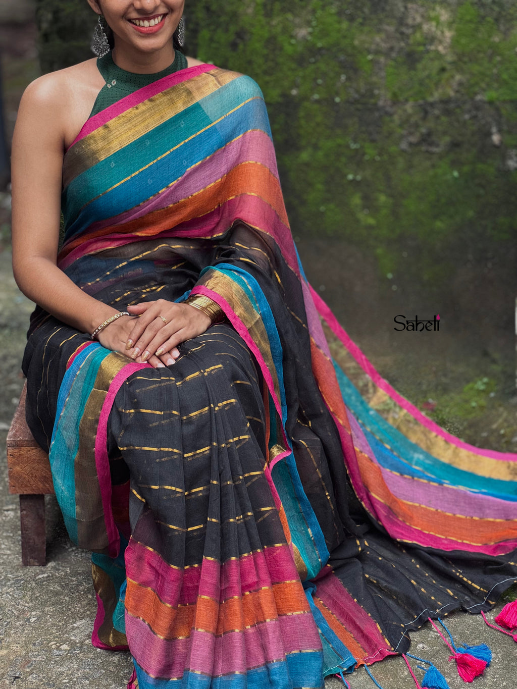 Cotton Saree (Code - cSH12)