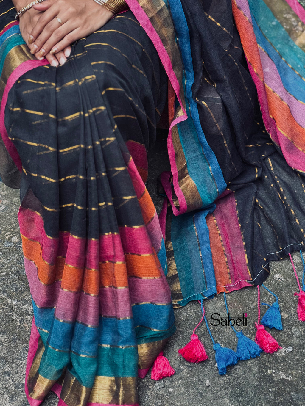 Cotton Saree (Code - cSH12)