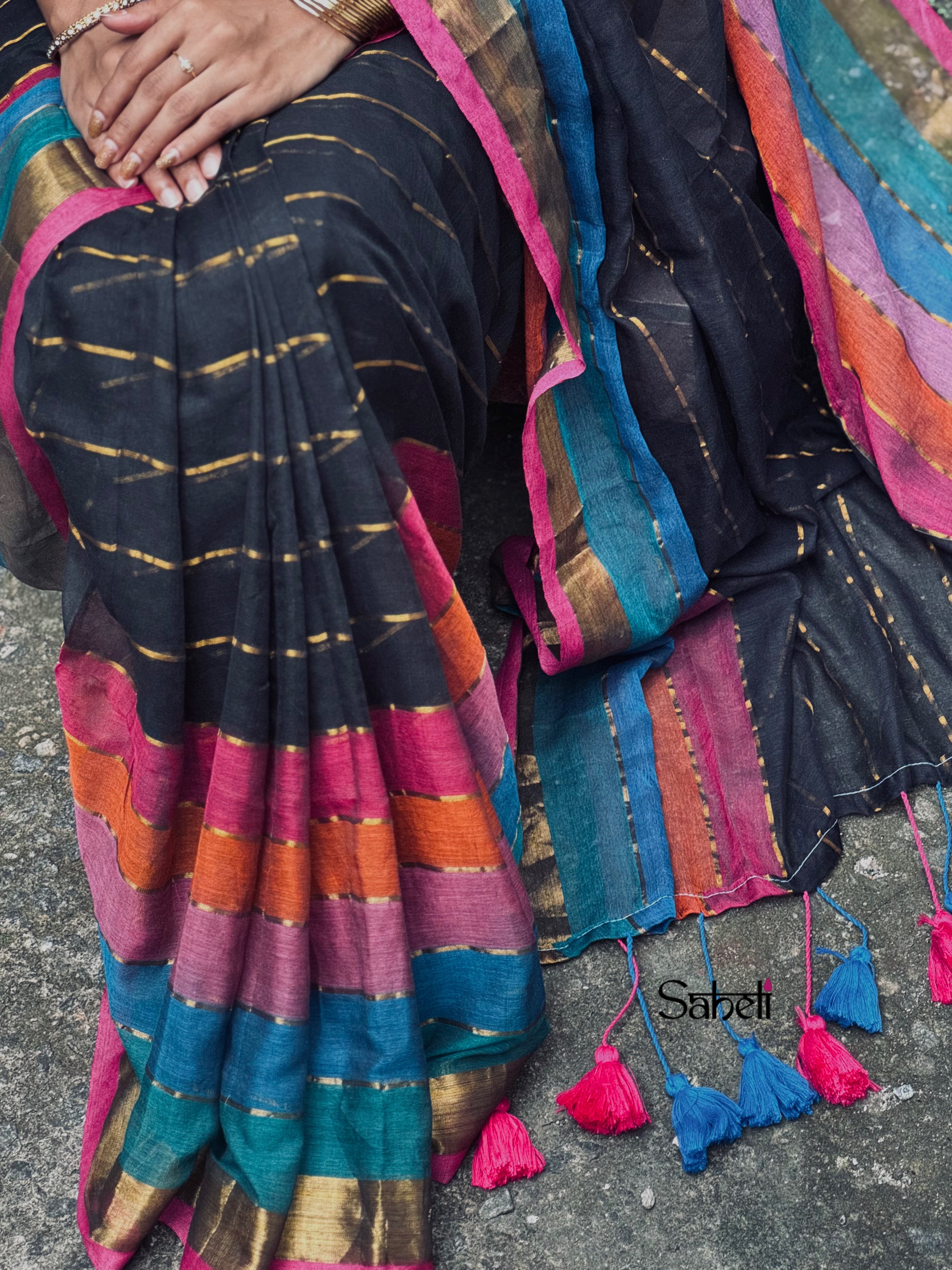 Cotton Saree (Code - cSH12)