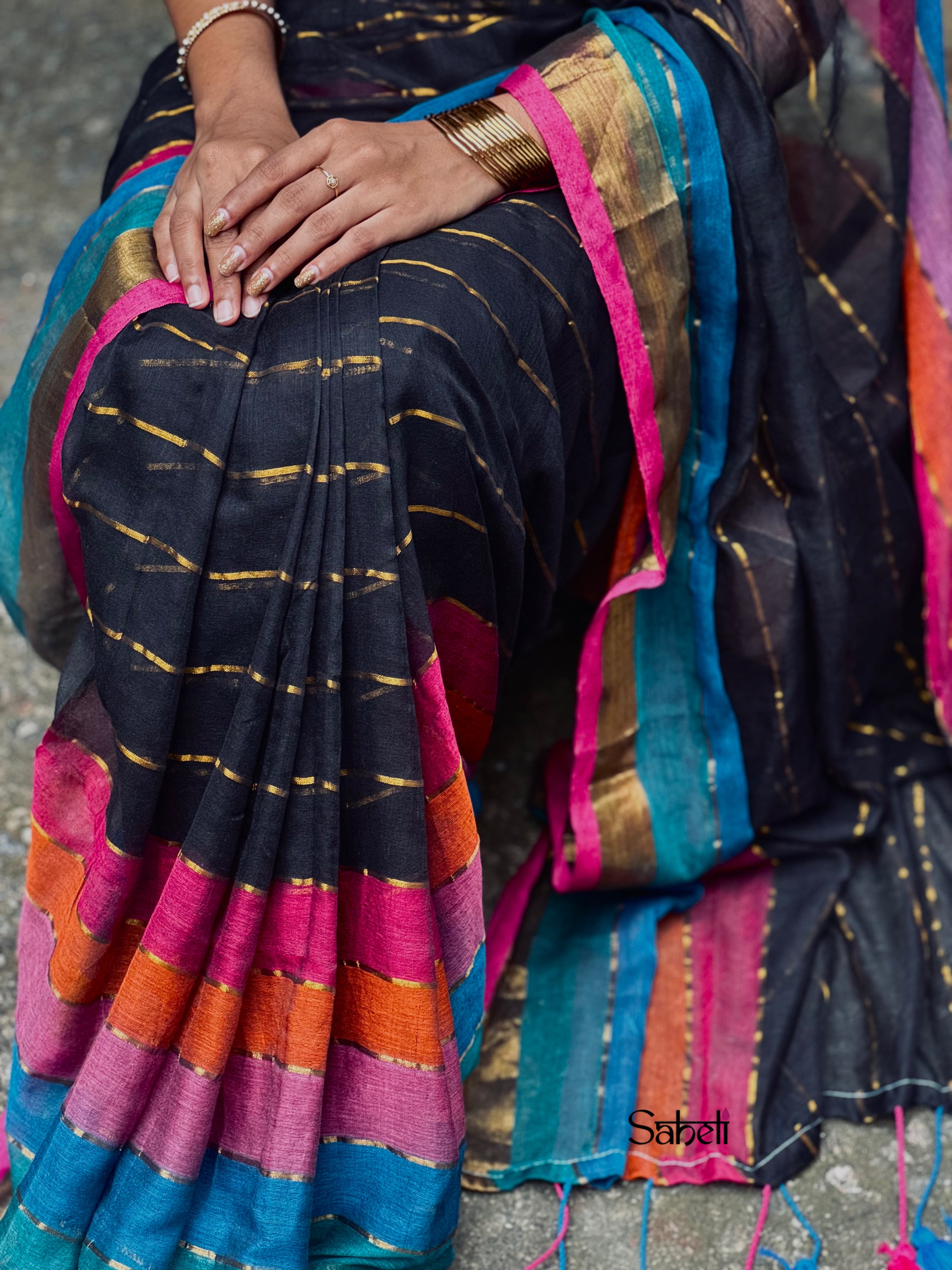 Cotton Saree (Code - cSH12)