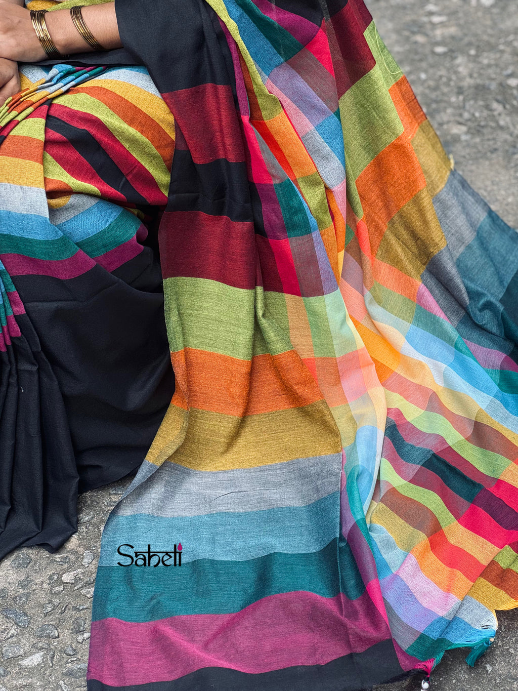 Cotton Saree (Code - cSH09)