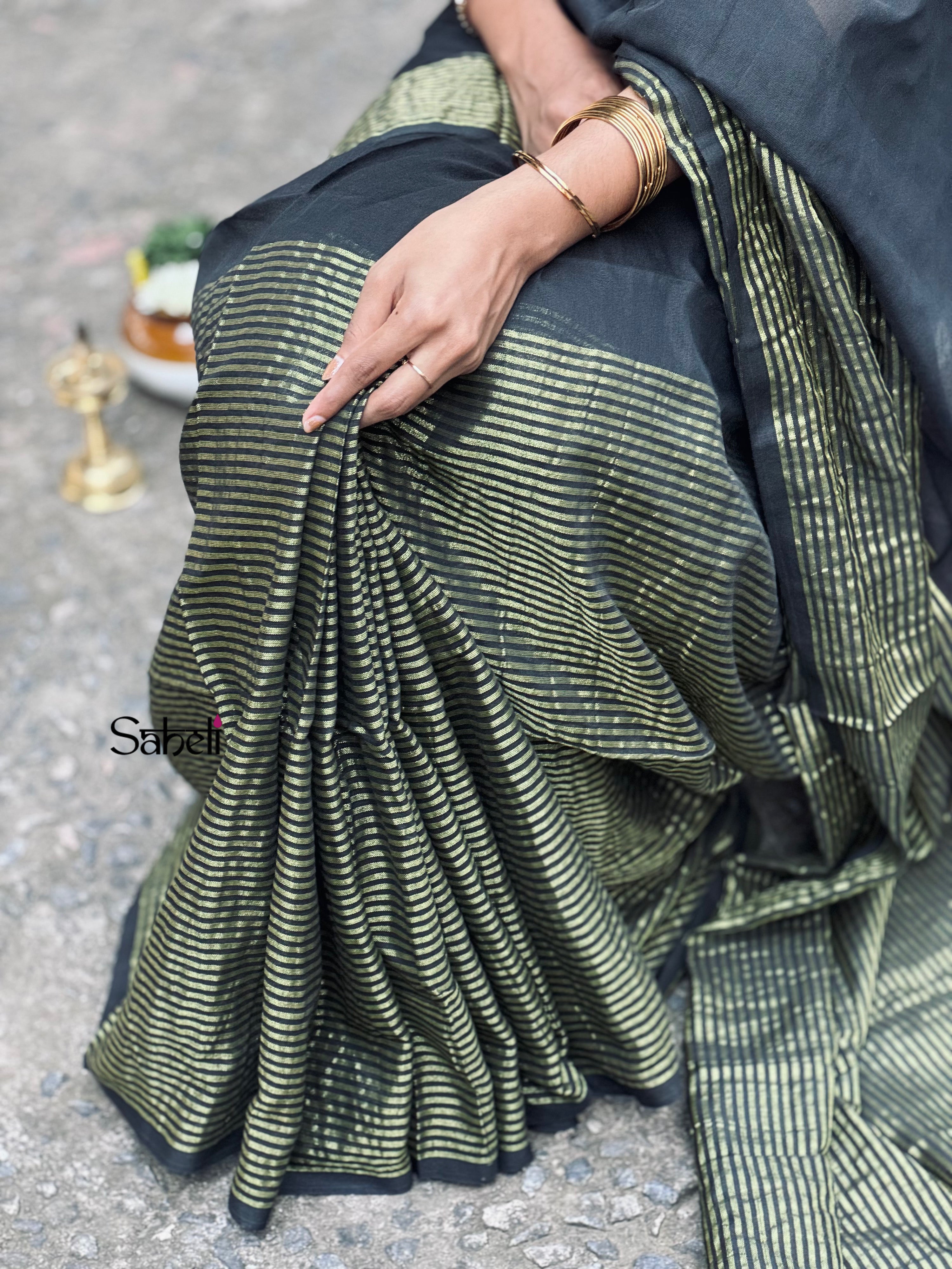 Cotton Saree ( Code - cSH21)