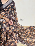 Semi Linen Saree (Code-lSH26)