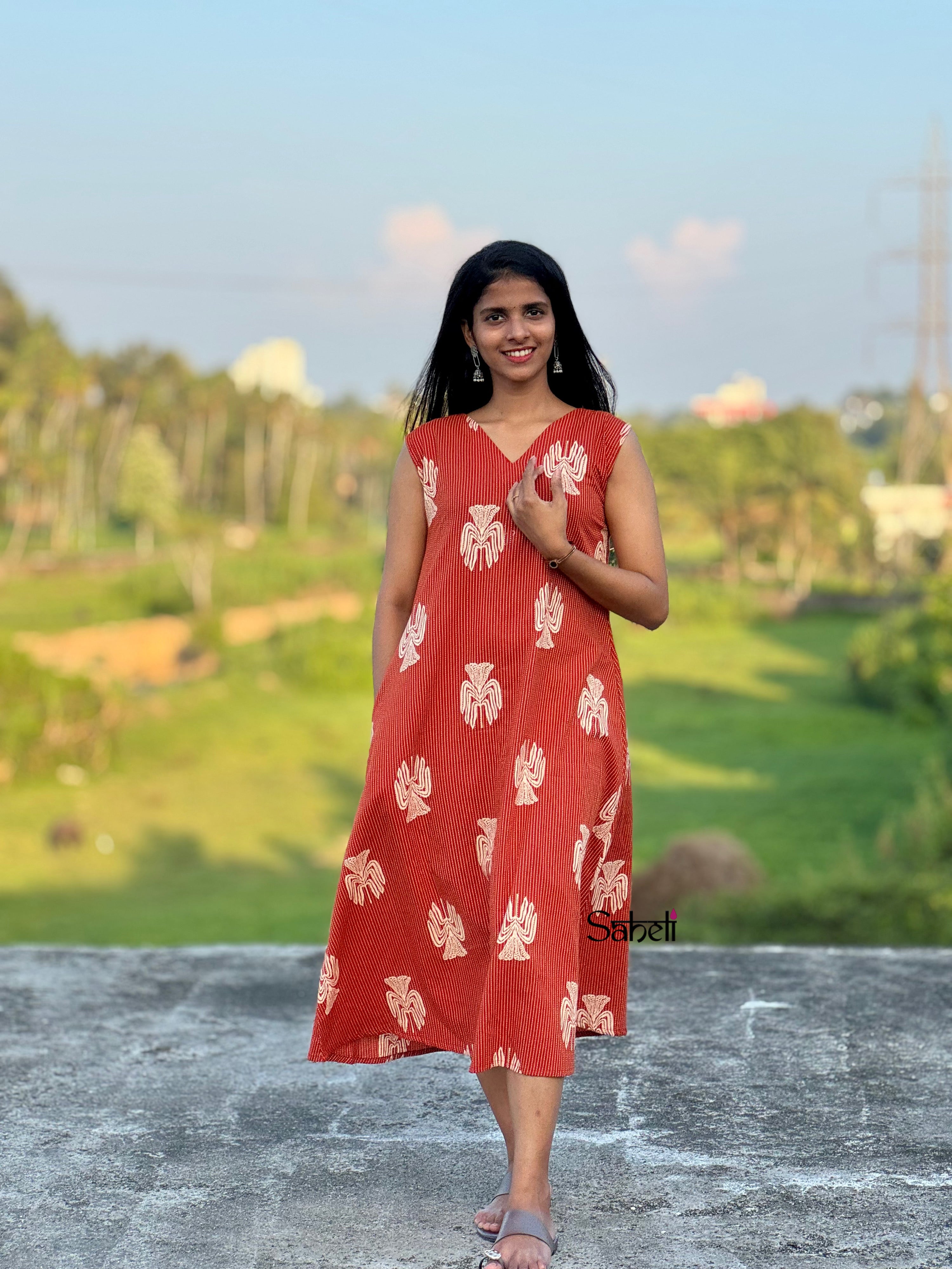 Dress (Code - 132 SK)